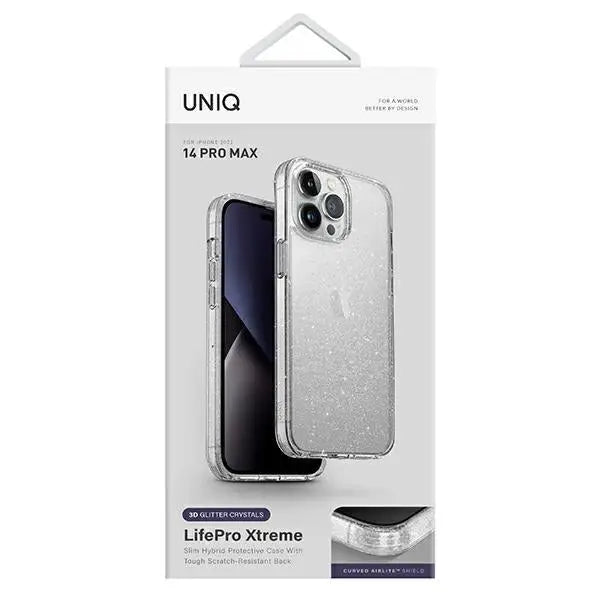 Uniq LifePro Xtreme case for iPhone 14 Pro Max - transparent silver - Cell phone cases and covers<<<HurtelXML