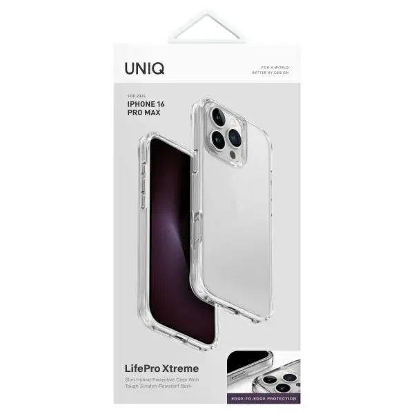 Uniq LifePro Xtreme Case for iPhone 16 Pro Max - Clear - Cell phone cases and covers<<<HurtelXML