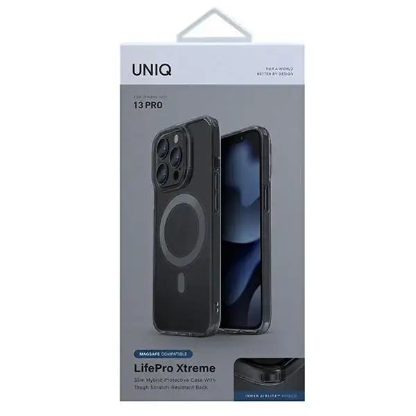 Uniq LifePro Xtreme case iPhone 13 Pro / 13 6.1’’ magsafe smoke/smoke - Cell phone cases and covers<<<HurtelXML