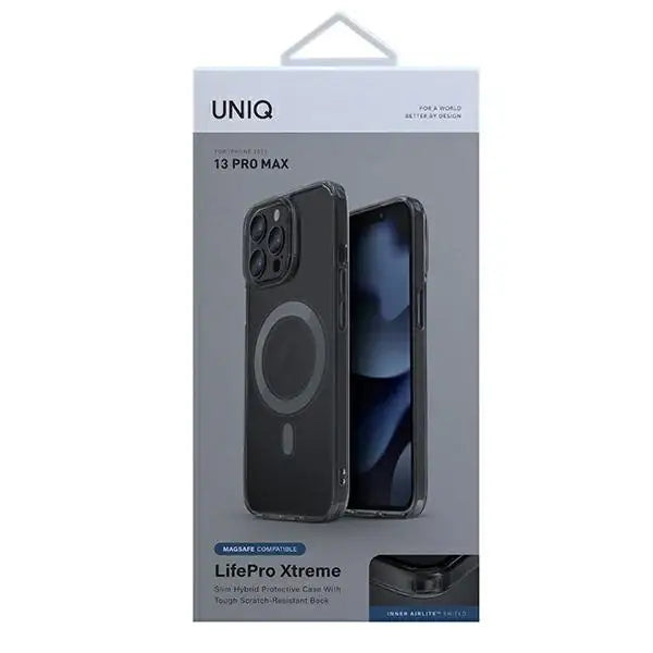 Uniq LifePro Xtreme case iPhone 13 Pro Max 6.7’’ magsafe smoke/smoke - Cell phone cases and covers<<<HurtelXML