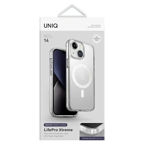 Uniq LifePro Xtreme Magclick Charging case for iPhone 14 - transparent - Cell phone cases and covers<<<HurtelXML