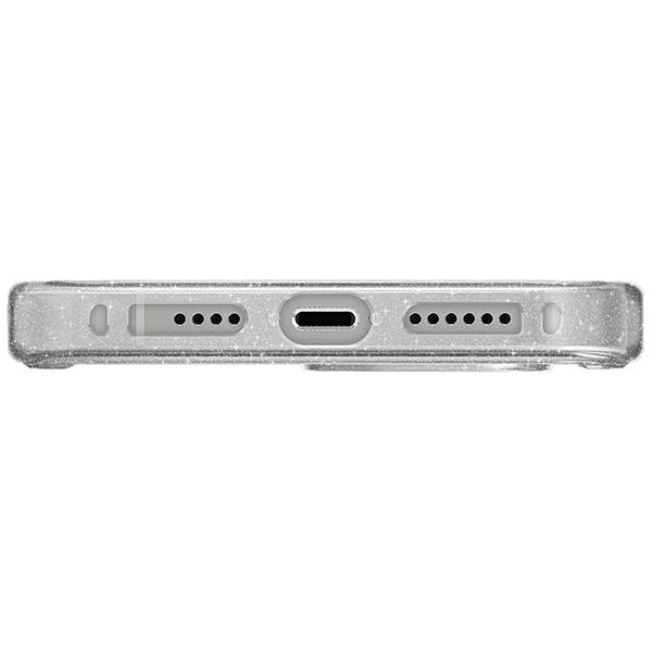 Uniq LifePro Xtreme Magclick Charging Case for iPhone 15 Pro - Transparent Silver - Cell phone cases