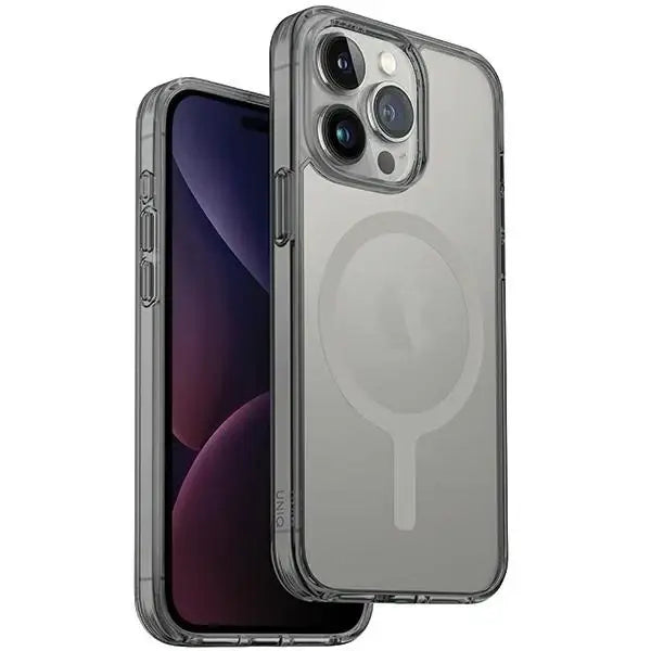 Uniq LifePro Xtreme Magclick Charging case for iPhone 15 Pro Max - gray - Cell phone cases and covers<<<HurtelXML