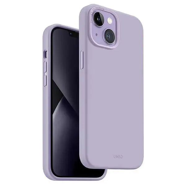 Uniq Lino case for iPhone 14 Plus - lilac - Cell phone cases and covers<<<HurtelXML