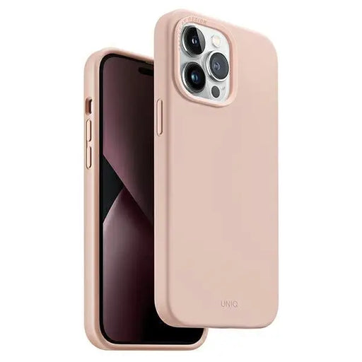 Uniq Lino case for iPhone 14 Pro Max - pink - Cell phone cases and covers<<<HurtelXML