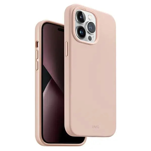 Uniq Lino case for iPhone 14 Pro Max - pink - Cell phone cases and covers<<<HurtelXML