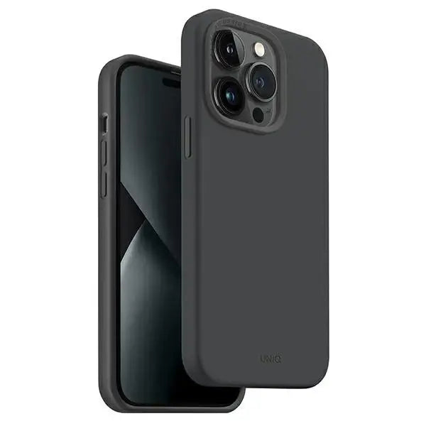 Uniq Lino Hue Magclick Charging case for iPhone 14 Pro Max - gray - Cell phone cases and covers<<<HurtelXML
