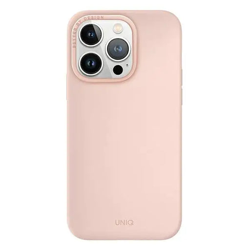 Uniq Lino Hue Magclick Charging case for iPhone 14 Pro Max - pink - Cell phone cases and covers<<<HurtelXML