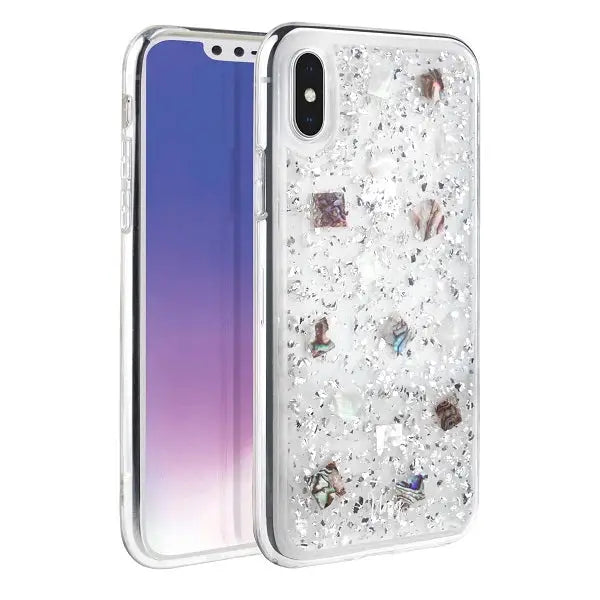 Uniq Lumence Clear case for iPhone Xs Max - silver - Cell phone cases and covers<<<HurtelXML
