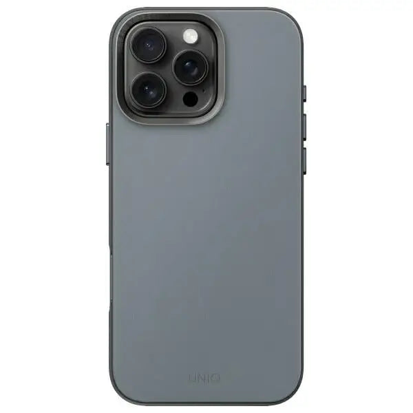 Uniq Lyden DS iPhone 16 Pro 6.3’’ Magclick Charging case blue-black/washed blue-black - Cell phone cases