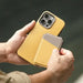 Uniq Lyden DS magnetic RFID wallet with phone stand - yellow-gray - Others<<<HurtelXML