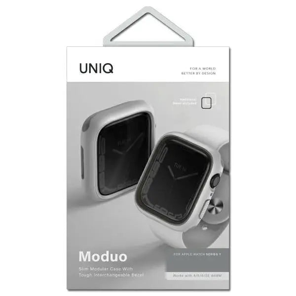 Uniq Moduo case for Apple Watch 4/5/6/7/8/SE/SE2 40/41mm - chalk gray - Cell phone cases and covers<<<HurtelXML