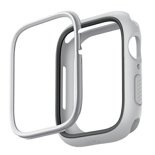 Uniq Moduo case for Apple Watch 4/5/6/7/8/SE/SE2 40/41mm - chalk gray - Cell phone cases and covers<<<HurtelXML