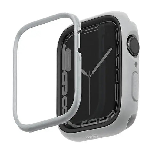 Uniq Moduo case for Apple Watch 4/5/6/7/8/SE/SE2 44/45mm - chalk gray - Cell phone cases and covers<<<HurtelXML