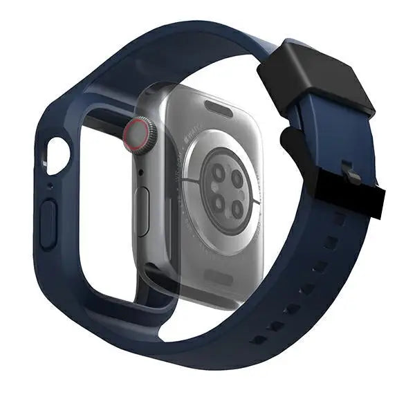Uniq Monos 2 in 1 Set Strap + Case for Apple Watch 45 / 44 mm - Blue - Other cell phone equipment<<<HurtelXML