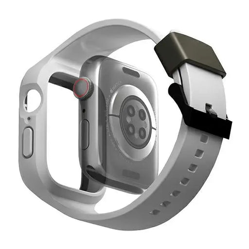 Uniq Monos 2 in 1 Set Strap + Case for Apple Watch 45 / 44 mm - Gray - Other cell phone equipment<<<HurtelXML