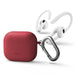 Uniq Nexo case for AirPods 3 + Ear Hooks Silicone - red - Cell phone cases and covers<<<HurtelXML