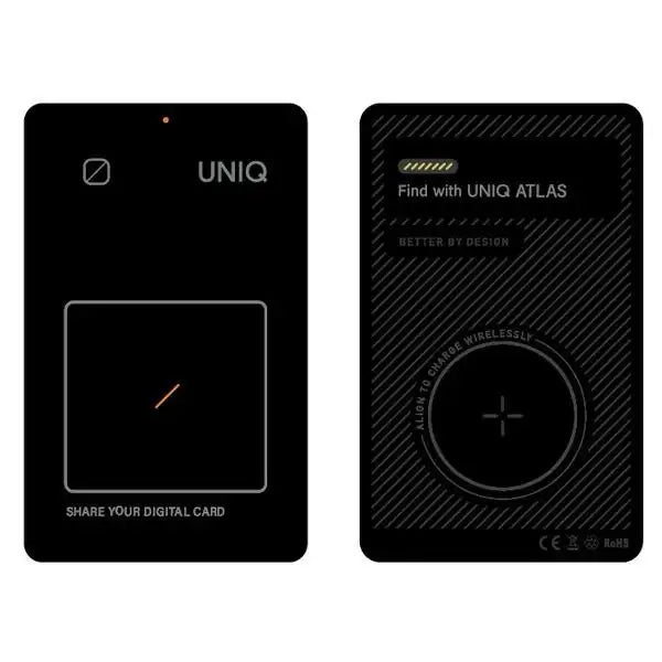 Uniq NFC locator Atlas gray/graphite Uniq-ATLASCARDTRK-GRAPHITE - Others<<<HurtelXML