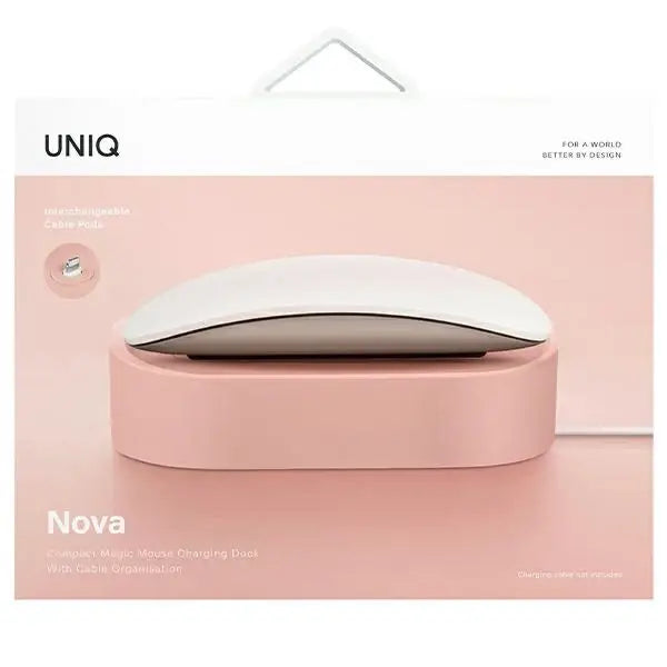 Uniq Nova Magic Mouse docking station pink - USB hubs<<<HurtelXML