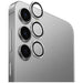 Uniq Optix Aluminum Camera Lens for Samsung Galaxy S25 - Silver - Cell phone tempered glass<<<HurtelXML
