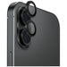 Uniq Optix Aluminum Camera Lens Protector for iPhone 17 with Applicator - Black - Cell phone tempered glass<<<HurtelXML