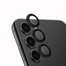 Uniq Optix Aluminum Camera Lens Protector for Samsung Galaxy S24+ camera lens with applicator - black - Cell phone
