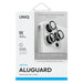 Uniq Optix Aluminum Camera Lens Protector iPhone 16 Pro 6.3’’ / 16 Pro Max 6.9’’ sterling silver camera lens glass