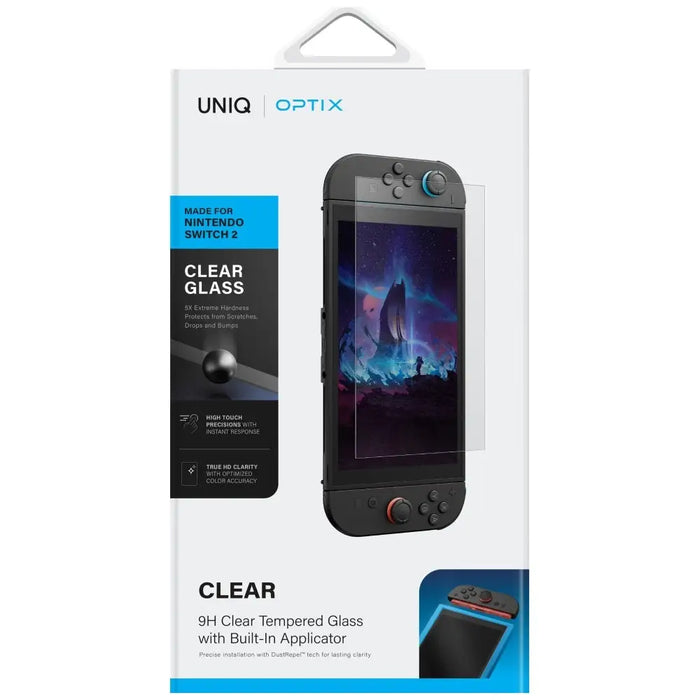 Uniq Optix Clear Tempered Glass for Nintendo Switch 2 - Cell phone tempered glass<<<HurtelXML