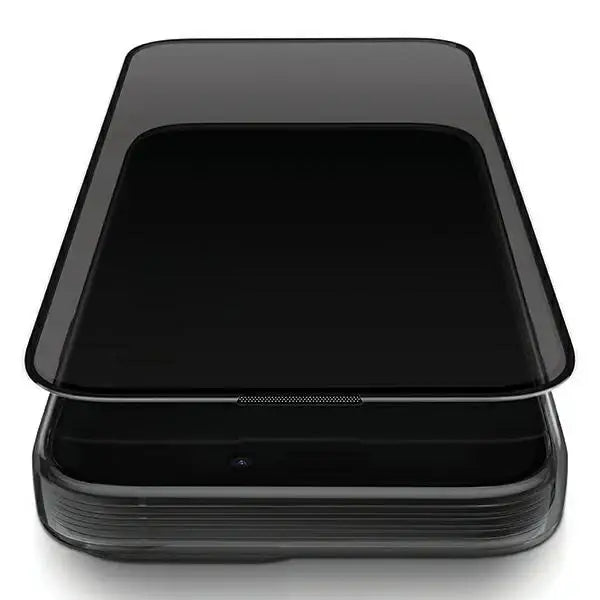 Uniq Optix Privacy Tempered Glass Privacy for iPhone 15 Plus / 14 Pro Max with Applicator - Cell phone tempered