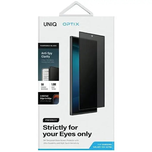 Uniq Optix Privacy tempered glass for Samsung Galaxy S24 Ultra with applicator - Cell phone tempered glass<<<HurtelXML
