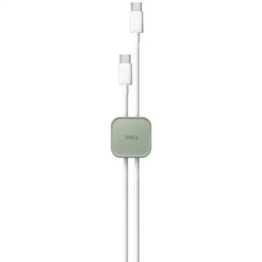 Uniq Pod Self-adhesive Cable Organizer Set of 8 Green/Mist Green - Cable organizers<<<HurtelXML