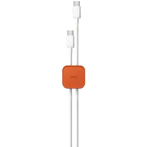Uniq Pod Self-adhesive Cable Organizer - Set of 8 - Orange - Cable organizers<<<HurtelXML