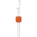Uniq Pod Self-adhesive Cable Organizer - Set of 8 - Orange - Cable organizers<<<HurtelXML