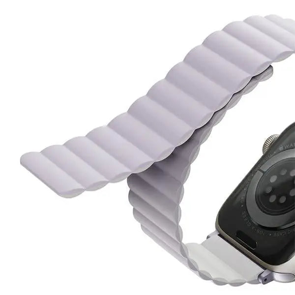 Uniq Revix strap for Apple Watch 1/2/3/4/5/6/7/8/SE/SE2 38/40/41mm - lilac and white - Other cell phone