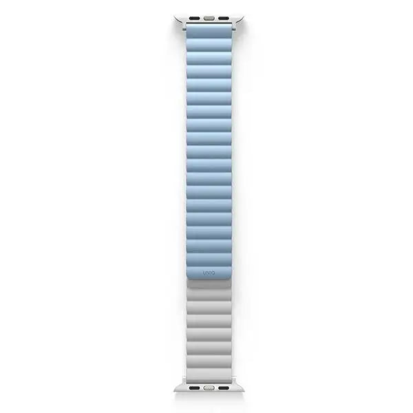 Uniq Revix strap for Apple Watch 1/2/3/4/5/6/7/8/SE/SE2/Ultra 42/44/45/49mm - white and blue - Other cell phone