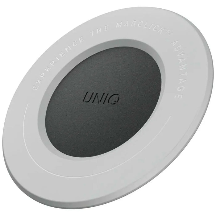 Uniq SnapMount Self-Adhesive Magnetic Holder - Gray and Black - Cell phone holders<<<HurtelXML