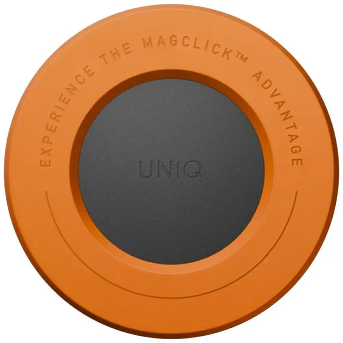 Uniq SnapMount Self-Adhesive Magnetic Holder - Orange and Black - Cell phone holders<<<HurtelXML