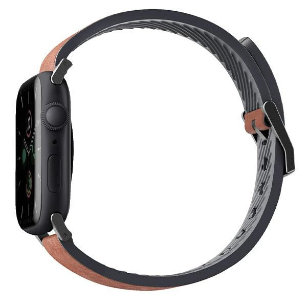 Uniq Straden Leather Hybrid Strap for Apple Watch 1/2/3/4/5/6/7/8/SE/SE2/Ultra 42/44/45/49mm - brown - Other cell phone
