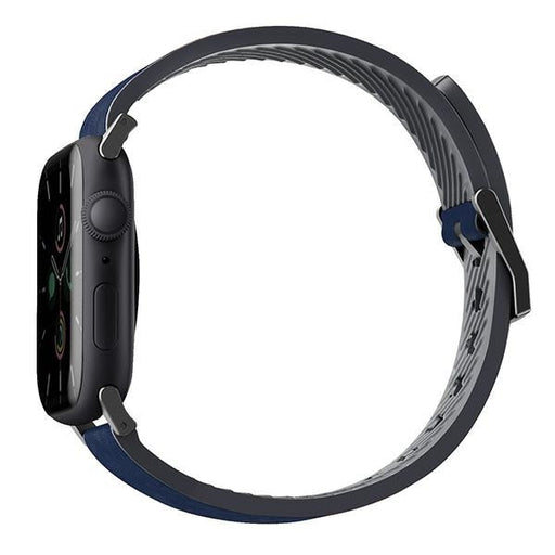 Uniq Straden Leather Hybrid Strap for Apple Watch 1/2/3/4/5/6/7/8/SE/SE2/Ultra 42/44/45/49mm - blue - Other cell phone