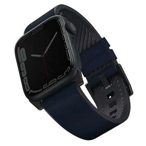 Uniq Straden Leather Hybrid Strap for Apple Watch 1/2/3/4/5/6/7/8/SE/SE2/Ultra 42/44/45/49mm - blue - Other cell phone