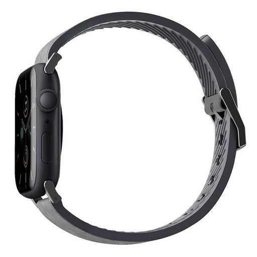 Uniq Straden Leather Hybrid Strap for Apple Watch 1/2/3/4/5/6/7/8/SE/SE2/Ultra 42/44/45/49mm - Gray - Other cell phone