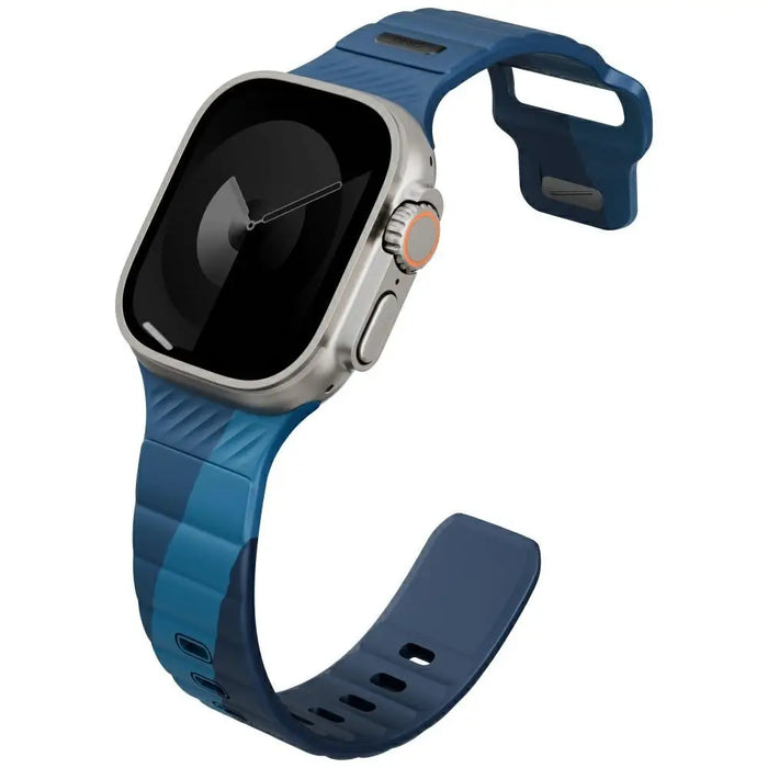 Uniq Stride De Rubber Strap for Apple Watch 44 / 45 / 46 / 49 mm - Blue - Other cell phone equipment<<<HurtelXML