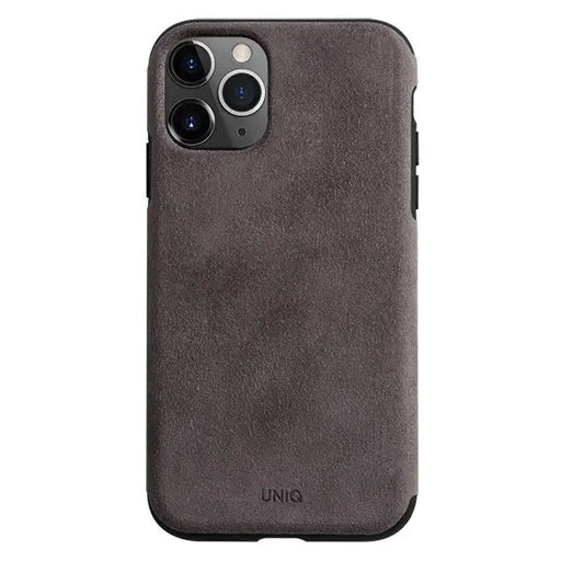 Uniq Sueve case for iPhone 11 Pro Max - dark gray - Cell phone cases and covers<<<HurtelXML