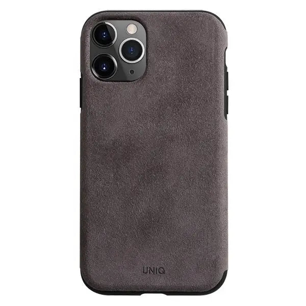 Uniq Sueve case for iPhone 11 Pro Max - dark gray - Cell phone cases and covers<<<HurtelXML