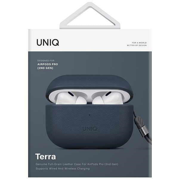Uniq Terra case for AirPods Pro 2nd gen - blue - Cell phone cases and covers<<<HurtelXML