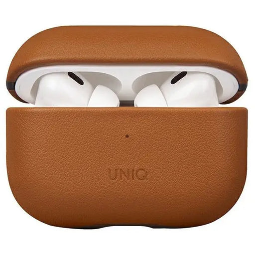 Uniq Terra Genuine Leather case for AirPods Pro 2 - brown - Cell phone cases and covers<<<HurtelXML