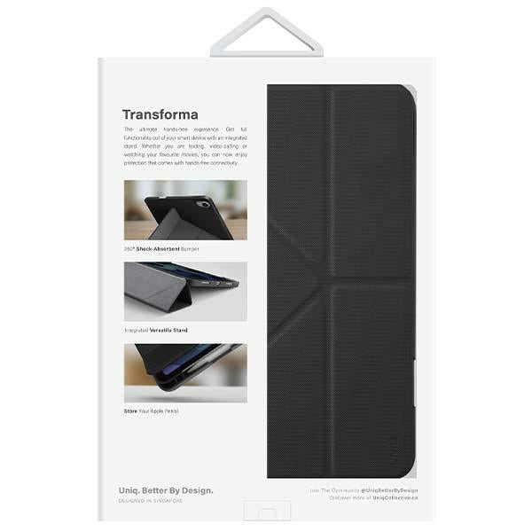 Uniq Transforma case for iPad 10 gen (2022) - black - Cell phone cases and covers<<<HurtelXML