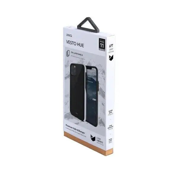 Uniq Vesto Hue case for iPhone 11 Pro Max - black and white - Cell phone cases and covers<<<HurtelXML