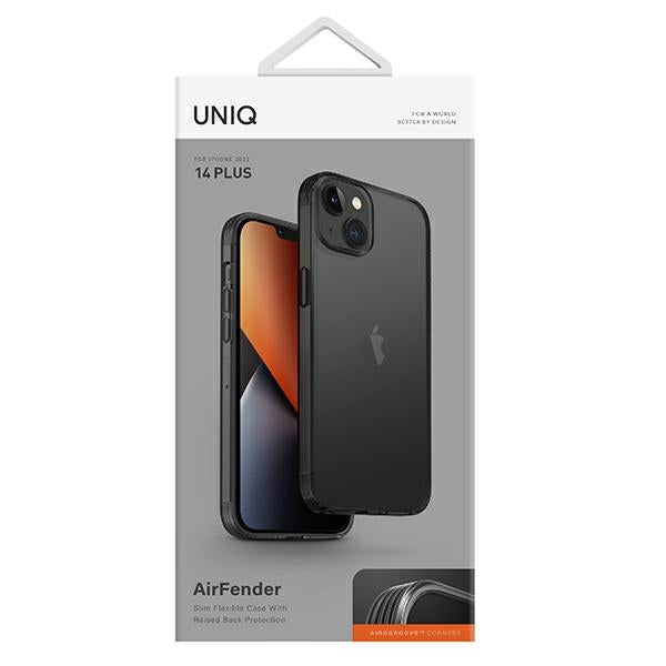 Uniq Air Fender case for iPhone 14 Plus - gray