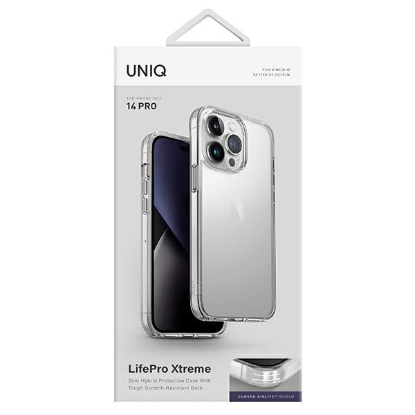 Uniq LifePro Xtreme case for iPhone 14 Pro - transparent